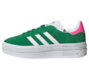 Adidas Gazelle Bold 'Green Lucid Pink'