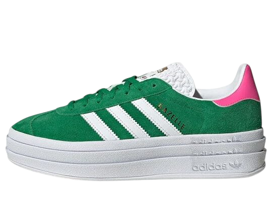 Adidas Gazelle Bold 'Green Lucid Pink'