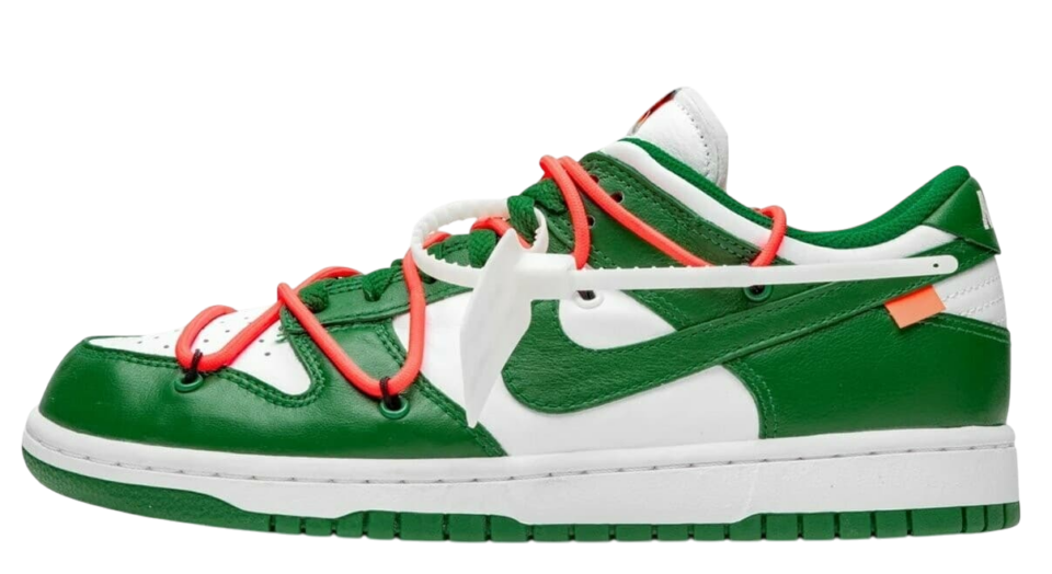 SB Dunk Low x Off-White "Pine Green"