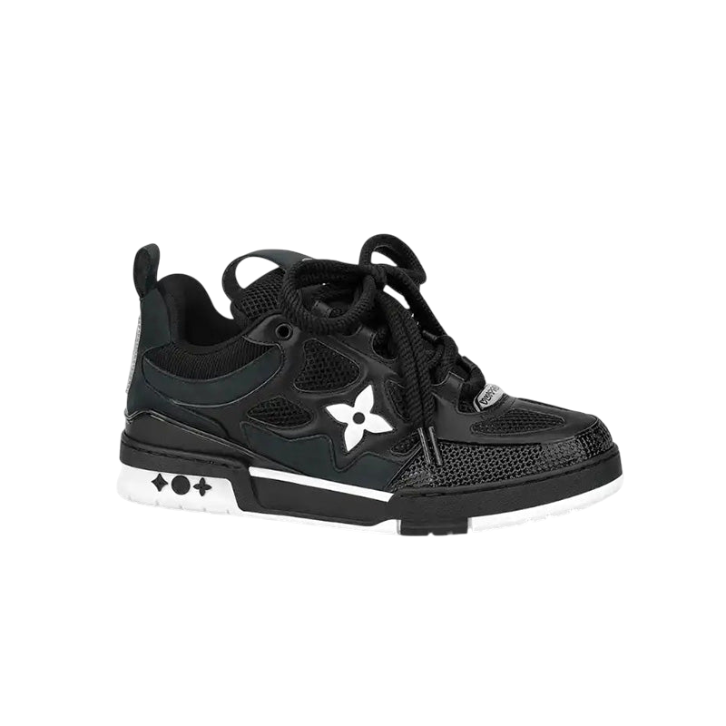 LV Skate Sneaker Black White