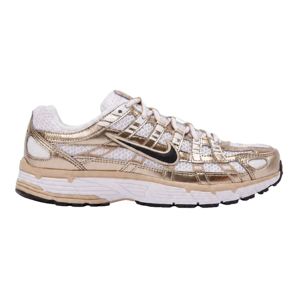Nike P-6000 White Metallic Gold