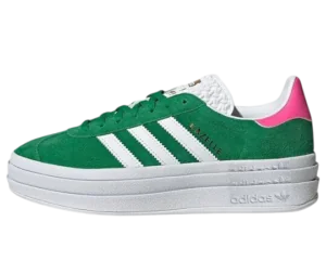 Adidas Gazelle Bold 'Green Lucid Pink'