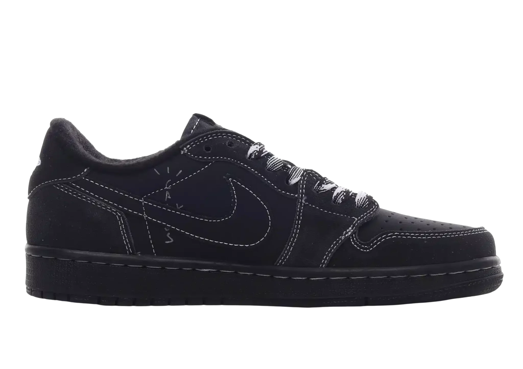 Jordan 1 Low Travis Scott Black Phantom