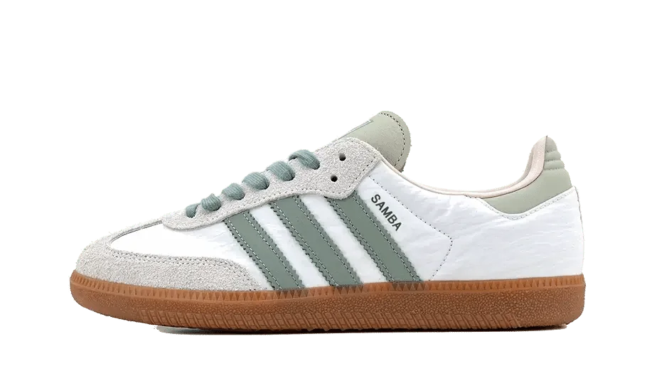 Samba OG Cloud White Silver Green