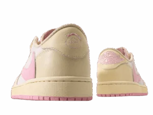 Travis Scott x Air Jordan 1 Low OG Sail White Pink