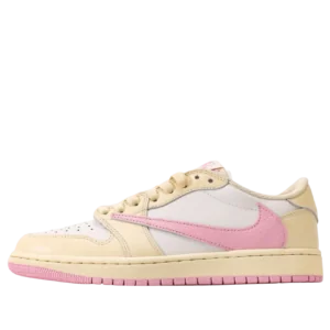 Travis Scott x Air Jordan 1 Low OG Sail White Pink